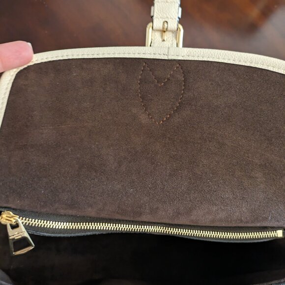 Louis Vuitton Diane Monogram Leather/ Crossbody Bag  With Flap Closure - Picture 8 of 13